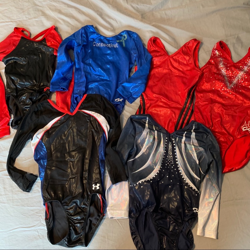Huge gymnastics leotard bundle